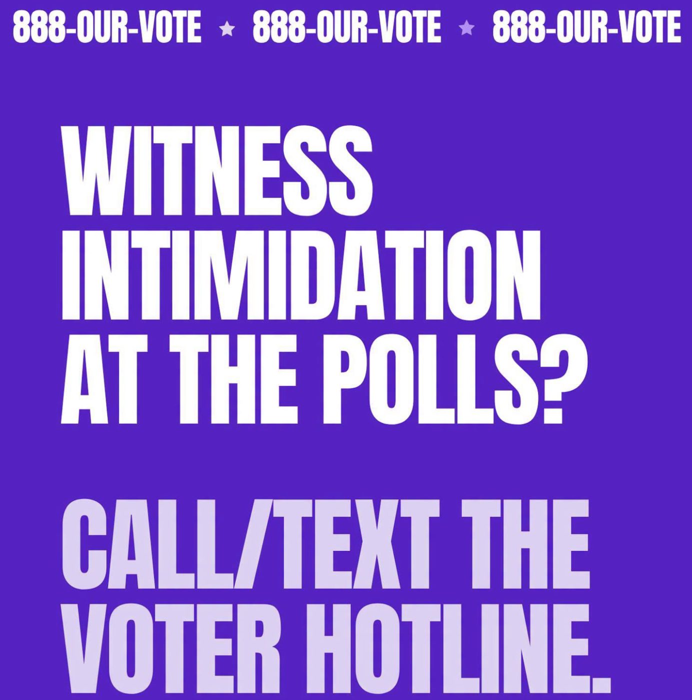 If Voting Goes Sideways, There's a Number for That (photo 4 of 4)